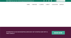 Desktop Screenshot of goodcentsbookkeeping.com